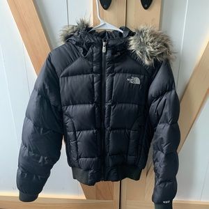 North face puffer coat